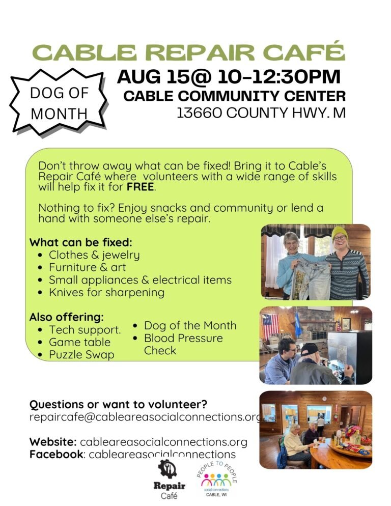 aug 2026 repair cafe